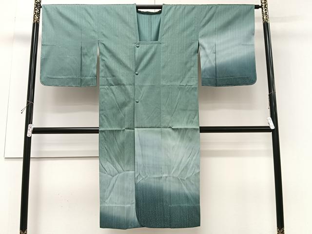 平和屋着物＃道行コート　単衣　霞文　暈し染め　金彩　ロング丈　正絹　逸品　未使用　CABI9538ua