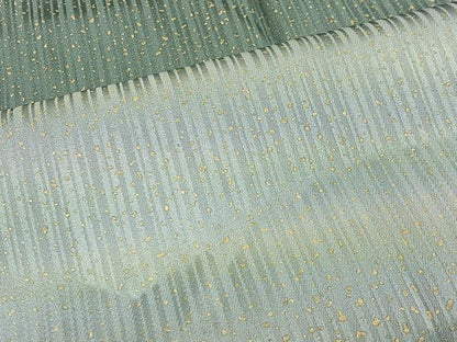平和屋着物＃道行コート　単衣　霞文　暈し染め　金彩　ロング丈　正絹　逸品　未使用　CABI9538ua