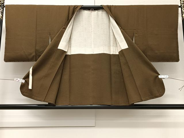 平和屋着物＃道行コート　霞文　正絹　逸品　未使用　CABI9548ua