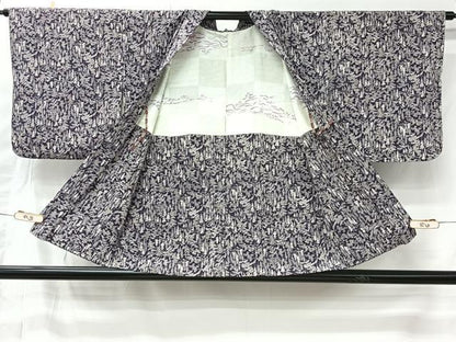 平和屋着物＃羽織　樹林文　正絹　逸品　CABI9578ua