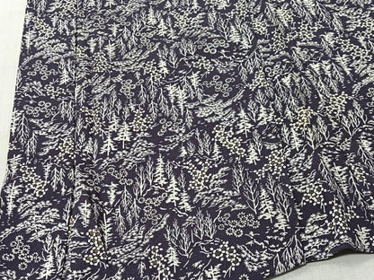 平和屋着物＃羽織　樹林文　正絹　逸品　CABI9578ua