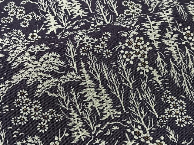 平和屋着物＃羽織　樹林文　正絹　逸品　CABI9578ua