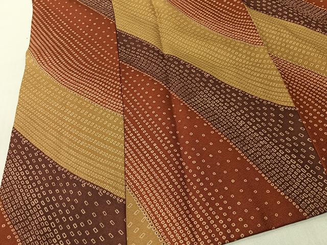平和屋着物＃道行コート　単衣　鹿の子文様　ロング丈　洗える着物　CABI9587ua