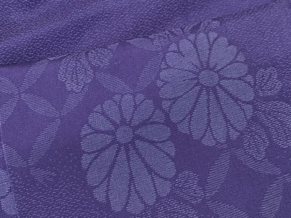 平和屋着物＃アンティーク　大正ロマン　羽織　草花文　正絹　逸品　CABI9597ua