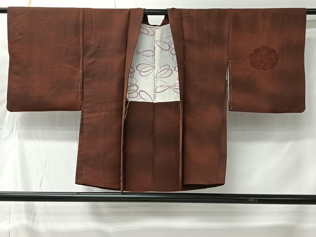 平和屋着物＃刺繍　舞花文　暈し染め　正絹　逸品　未使用　CABI9599ua