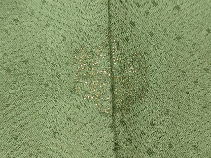 平和屋着物●訪問着　駒刺繍　熨斗舞花松文　暈し染め　金彩　正絹　逸品　CABI9622ut