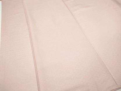平和屋着物●上質な色無地　七宝地紋　虹色　正絹　逸品　未使用　CABI9629ut