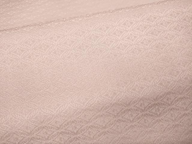 平和屋着物●上質な色無地　七宝地紋　虹色　正絹　逸品　未使用　CABI9629ut