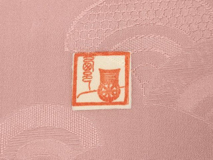 平和屋着物●訪問着　作家物　熨斗花文　正絹　逸品　CABI9632ut