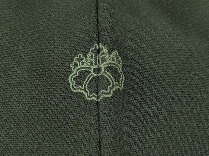 平和屋着物●豪華色留袖　総刺繍　駒刺繍　立波舞花文　正絹　逸品　CABI9636ut