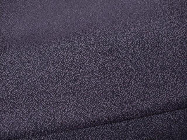 平和屋着物●上質なお召　彩天目織　霞文　ロング丈　反端付き　正絹　逸品　未使用　CABI9648ut