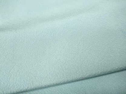 平和屋着物●上質な色無地　水色　正絹　逸品　未使用　CABI9652ut