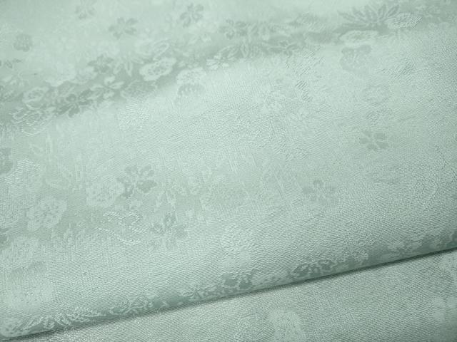 平和屋着物●上質な小紋　作家物　草花地紋　霞文　暈し染め　正絹　逸品　CABI9660ut