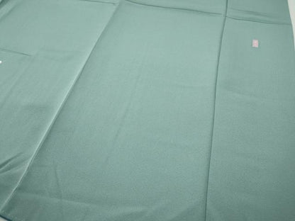 平和屋着物●十日町友禅　女流作家　遠田藤舟　訪問着　松梅文　正絹　逸品　CABI9672ut