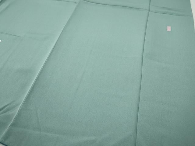 平和屋着物●十日町友禅　女流作家　遠田藤舟　訪問着　松梅文　正絹　逸品　CABI9672ut