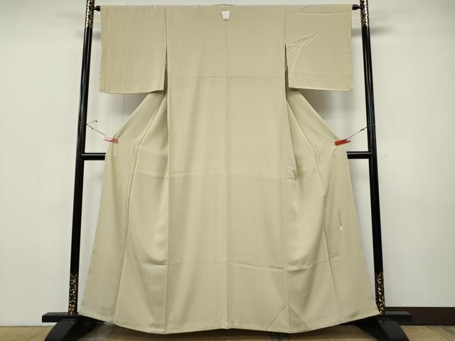 平和屋着物●本加賀友禅作家　成竹登茂男監修　色無地　浅黄色　ますいわ屋扱い　正絹　逸品　未使用　CABI9676ut