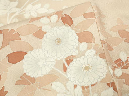 平和屋着物●訪問着　枝花文　正絹　逸品　CABI9681ut