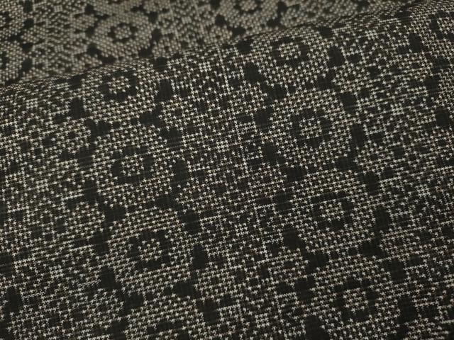 平和屋着物●本場大島紬　7マルキ　吉祥間道　正絹　逸品　CABI9683ut