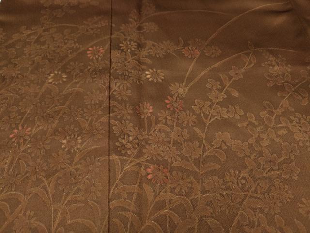 平和屋着物●訪問着　刺繍　草花文　暈し染め　正絹　逸品　CABI9686ut