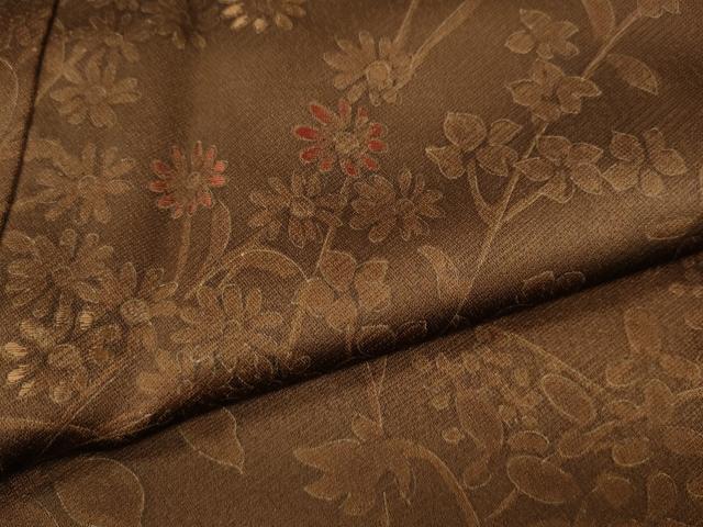 平和屋着物●訪問着　刺繍　草花文　暈し染め　正絹　逸品　CABI9686ut
