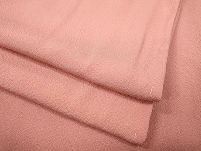 平和屋着物●上質な色無地　薄紅色　正絹　逸品　CABI9714ut