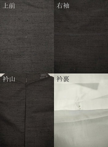 平和屋着物●結城紬　吉祥文　飛び亀甲柄　正絹　逸品　CABI9724ut