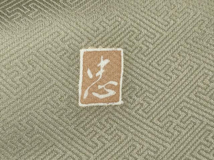 平和屋着物●豪華色留袖　作家物　駒刺繍　飛鶴草花文　金彩　正絹　逸品　CABI9728ut