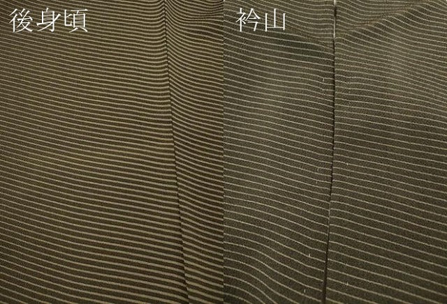 平和屋着物●訪問着　斜線霞文　鬼しぼ縮緬　正絹　逸品　CABI9729ut