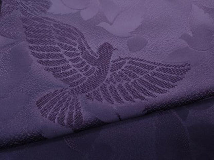 平和屋着物●染色作家　斉藤三才　訪問着　三才鳥　暈し染め　正絹　逸品　CABI9736ut