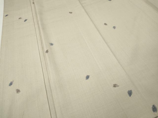 平和屋着物●上質な紬　舞桜文　正絹　逸品　未使用　CABI9744ut