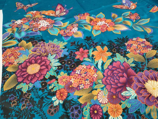 平和屋着物●豪華振袖　花蝶文　金彩　正絹　逸品　CABI9754ut