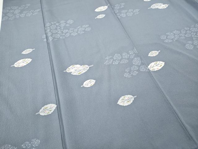 平和屋着物●上質な小紋　舞葉文　正絹　逸品　CABI9764ut
