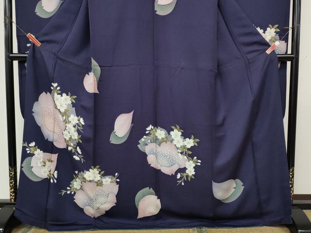 平和屋着物●豪華振袖　舞花文　金彩　正絹　逸品　CABI9767ut