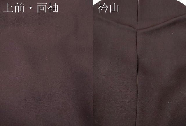 平和屋着物●松尾光琳　色無地　似せ紫色　健勝苑扱い　正絹　逸品　CABI9768ut