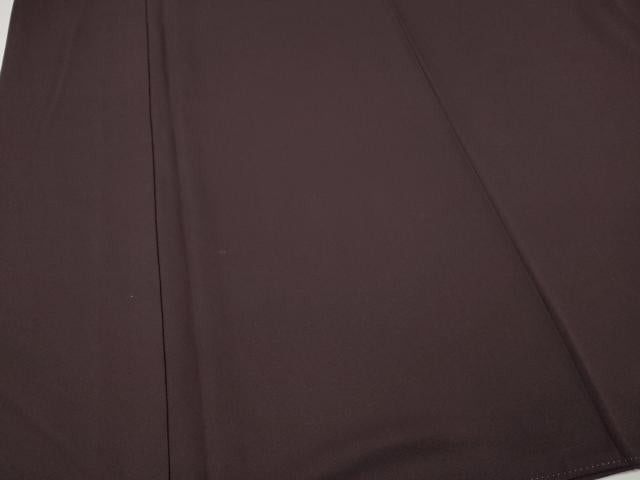 平和屋着物●松尾光琳　色無地　似せ紫色　健勝苑扱い　正絹　逸品　CABI9768ut
