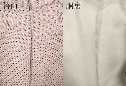 平和屋着物●大変加工の良い総絞り小紋　正絹　逸品　CABI9775ut