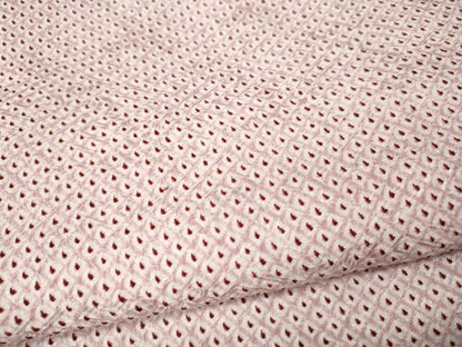 平和屋着物●大変加工の良い総絞り小紋　正絹　逸品　CABI9775ut
