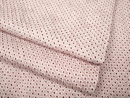 平和屋着物●大変加工の良い総絞り小紋　正絹　逸品　CABI9775ut