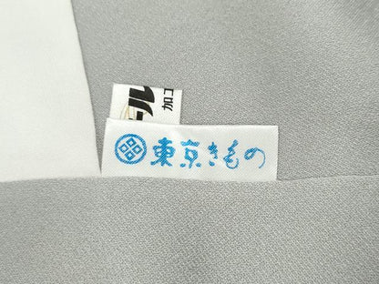 平和屋着物●染織作家　染織デザイナー　大島明　訪問着　万寿菊　正絹　逸品　CABI9802ut