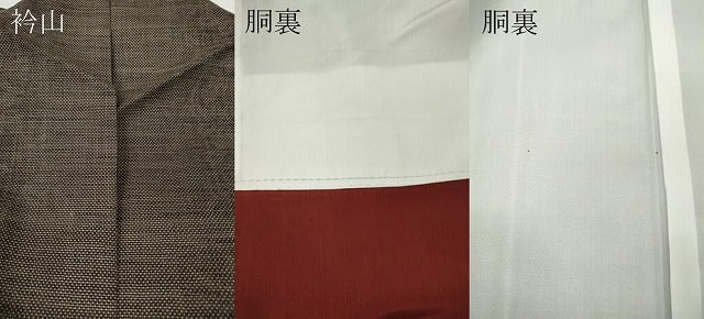平和屋着物●本場大島紬　9マルキ　枝花間道　正絹　逸品　CABI9819ut
