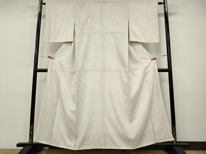 平和屋着物●大変加工の良い総絞り小紋　正絹　逸品　未使用　CABI9830ut