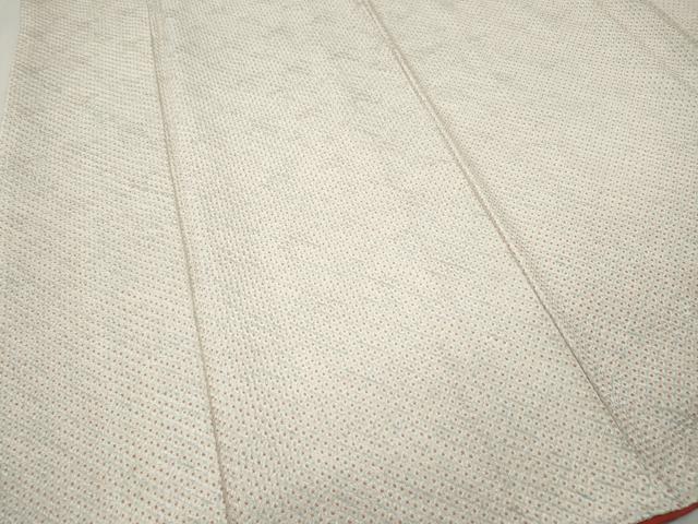 平和屋着物●大変加工の良い総絞り小紋　正絹　逸品　未使用　CABI9830ut