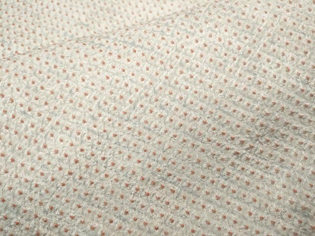 平和屋着物●大変加工の良い総絞り小紋　正絹　逸品　未使用　CABI9830ut