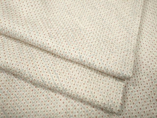 平和屋着物●大変加工の良い総絞り小紋　正絹　逸品　未使用　CABI9830ut