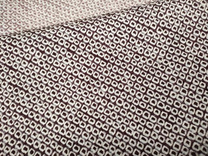 平和屋着物●訪問着　総絞り　霞文　暈し染め　正絹　逸品　CABI9848ut