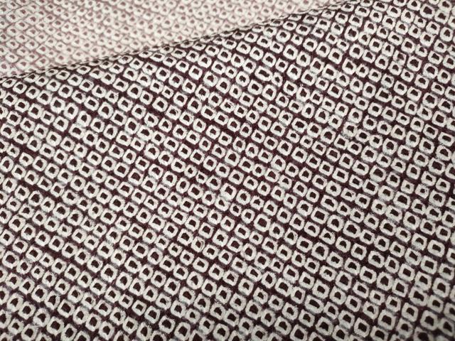 平和屋着物●訪問着　総絞り　霞文　暈し染め　正絹　逸品　CABI9848ut
