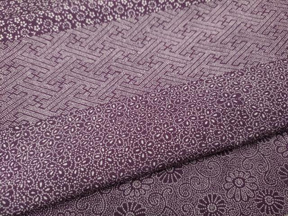平和屋着物●小紋師　鈴木秋治　江戸小紋　百柄　正絹　逸品　CABI9858ut