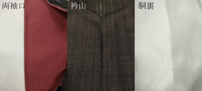 平和屋着物●本場大島紬　7マルキ　孔雀間道　正絹　逸品　CABI9864ut