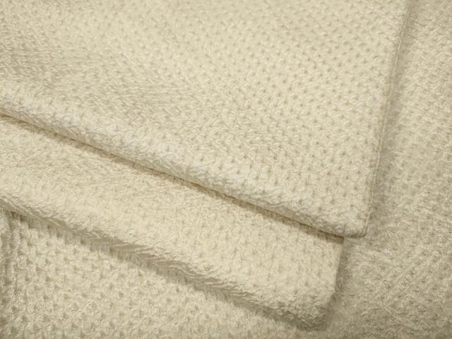 平和屋着物●大変加工の良い総絞り小紋　正絹　逸品　CABI9868ut