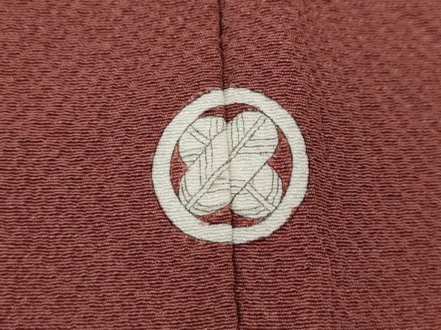 平和屋着物●上質な色無地　退紅色　正絹　逸品　CABI9888ut
